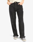Billabong Womens Midtown Corduroy Trousers - Black Sands