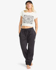 Billabong Womens So Sunny Jogger Pants - Black Pebble - ManGo Surfing