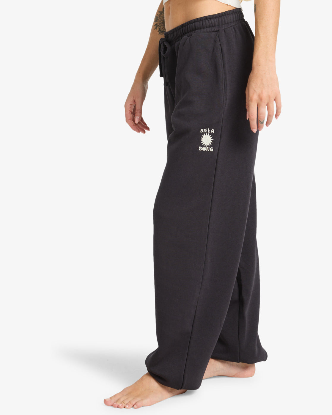 Billabong Womens So Sunny Jogger Pants - Black Pebble - ManGo Surfing