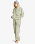 Billabong Womens Winter Camp Half-Zip Hoodie - Seagrass - ManGo Surfing