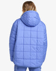 Billabong Womens Happy Camper Puffer Jacket - Iris - ManGo Surfing