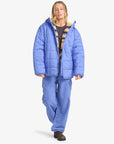 Billabong Womens Happy Camper Puffer Jacket - Iris - ManGo Surfing