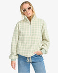 Billabong Womens Time Off Pullover Sweatshirt - Pistachio - ManGo Surfing