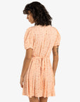 Billabong Womens Retro Mood Mini Dress - Soft Peach