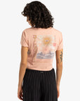 Billabong Womens Vibes Around T-Shirt - Rose Bud