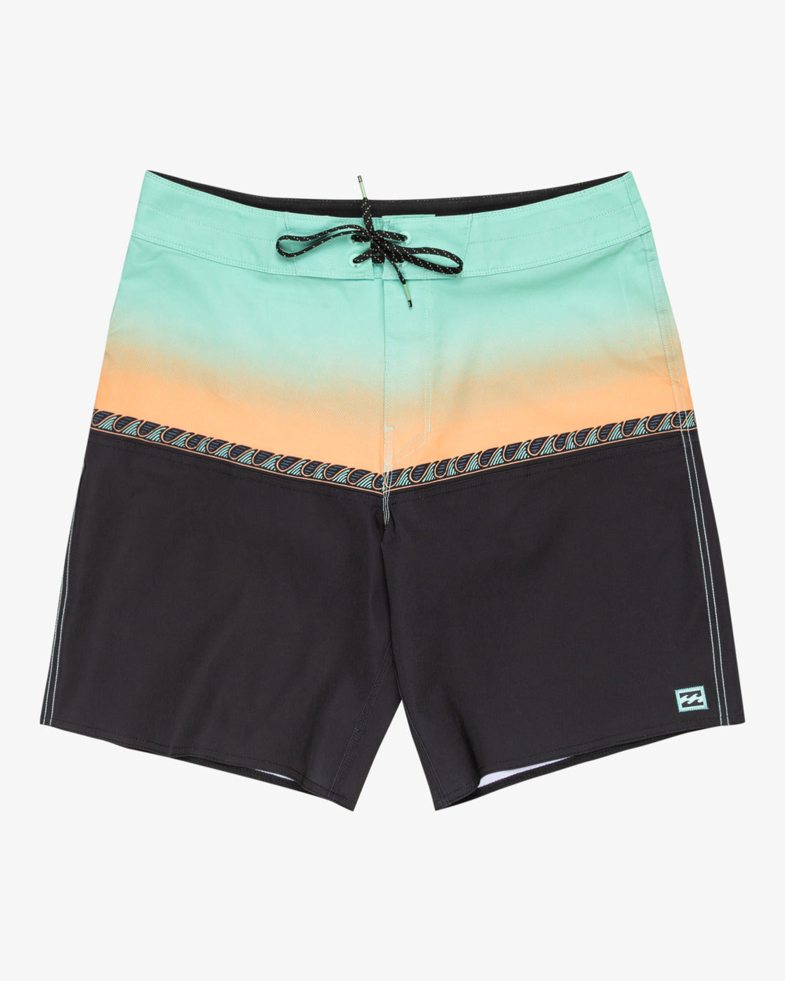 Billabong Mens Fifty50 Pro 18" Performance Boardshorts - Black - ManGo Surfing