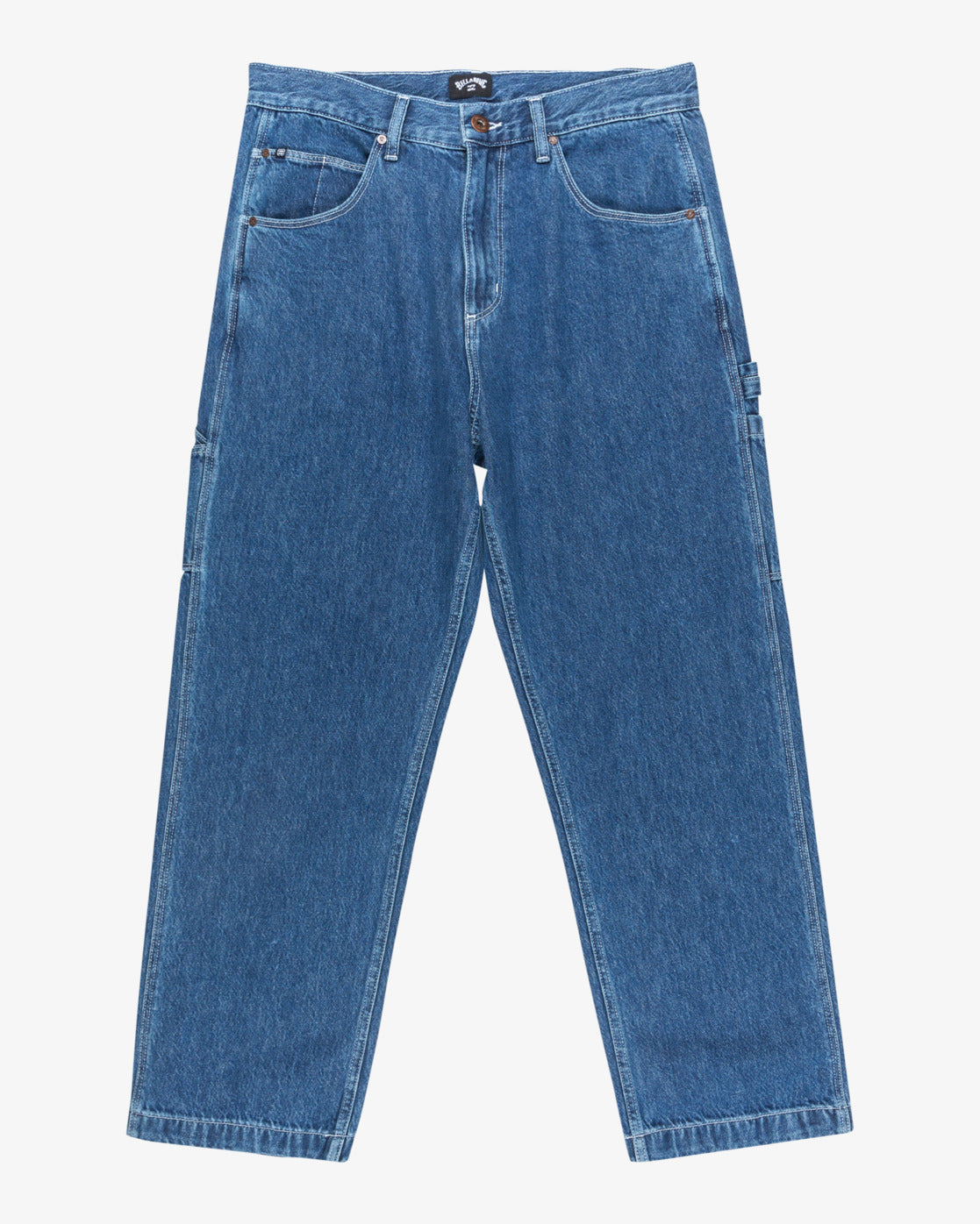 Billabong Mens Bad Dog Workwear Denim Jeans - Ocean Wash
