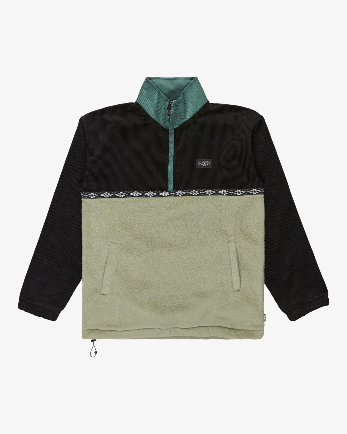 Billabong Mens Space Lobster Half Zip Jumper - Sagebrush - ManGo Surfing