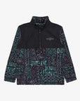 Billabong Mens Boundary Re-Issue Half Zip Mock Neck Fleece - Multi