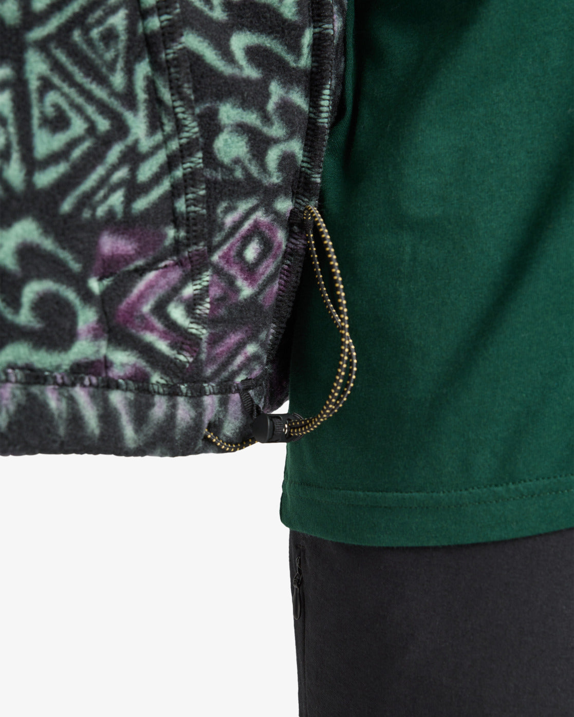 Billabong Mens Boundary Re-Issue Half Zip Mock Neck Fleece - Multi