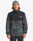 Billabong Mens Boundary Re-Issue Half Zip Mock Neck Fleece - Multi