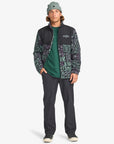Billabong Mens Boundary Re-Issue Half Zip Mock Neck Fleece - Multi