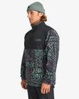 Billabong Mens Boundary Re-Issue Half Zip Mock Neck Fleece - Multi