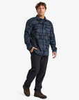Billabong Mens Furnace Flannel Long Sleeve Shirt - Navy