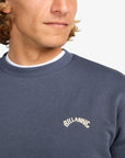 Billabong Mens Arch Crew Sweatshirt - Ombre Blue - ManGo Surfing