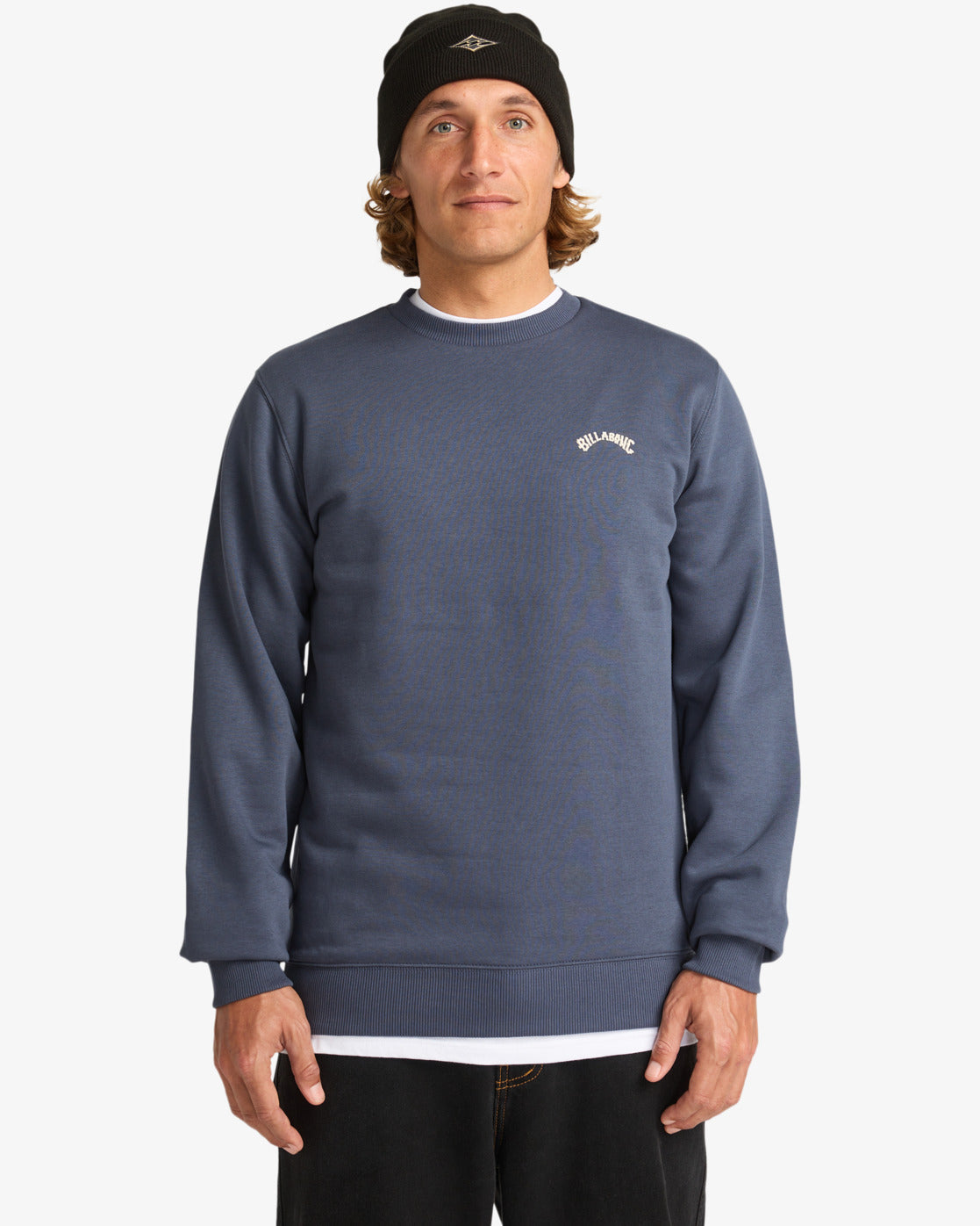 Billabong Mens Arch Crew Sweatshirt - Ombre Blue - ManGo Surfing