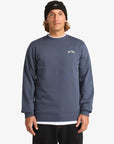 Billabong Mens Arch Crew Sweatshirt - Ombre Blue - ManGo Surfing