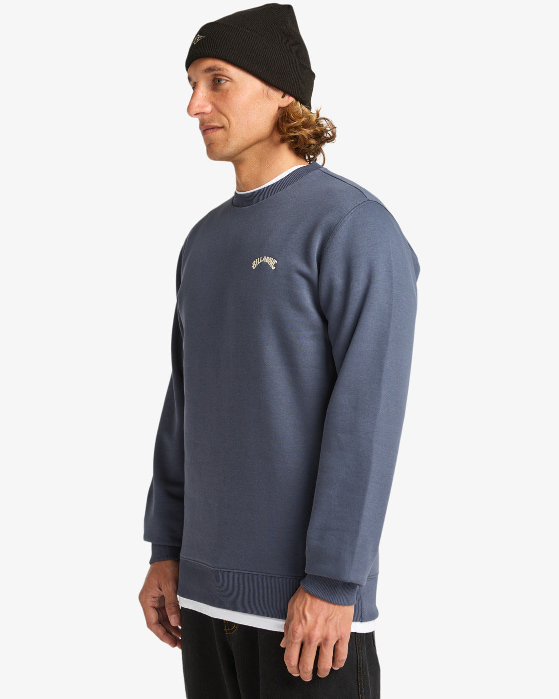 Billabong Mens Arch Crew Sweatshirt - Ombre Blue - ManGo Surfing