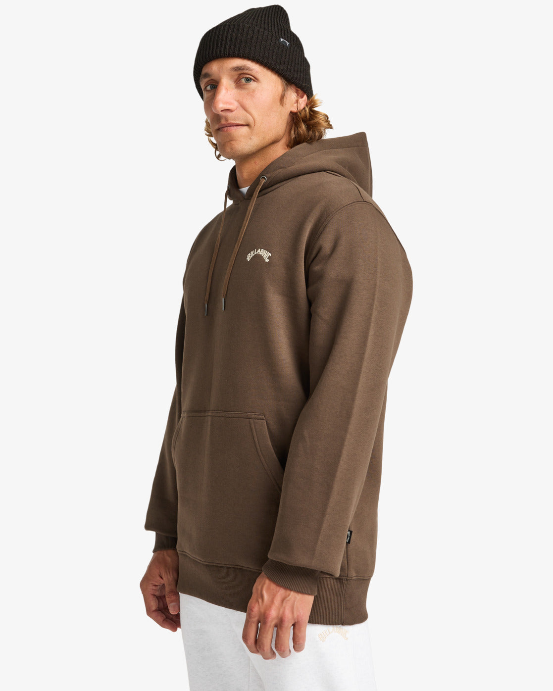 Billabong Mens Arch PO Pullover Hoodie - Dark Cedar - ManGo Surfing
