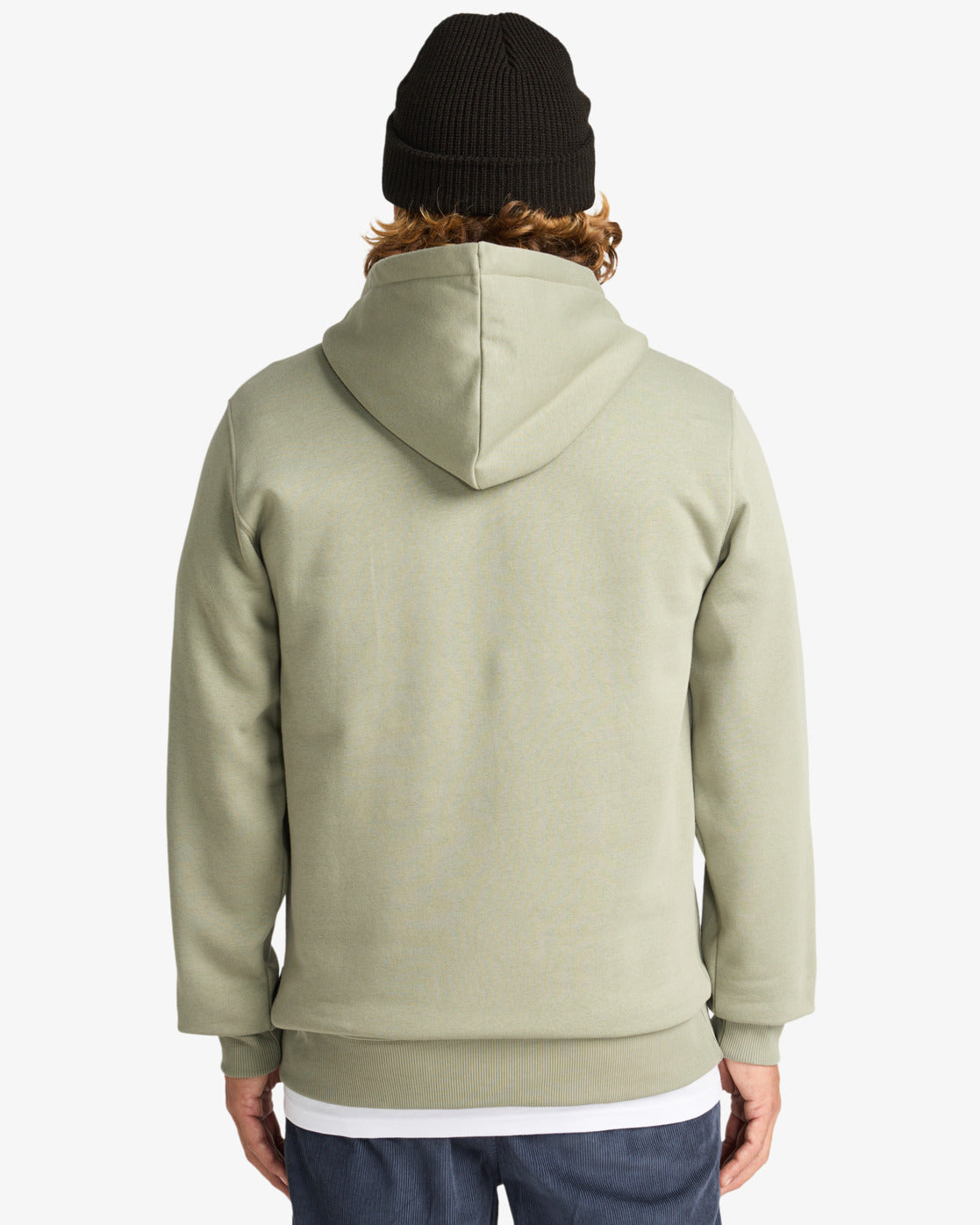 Billabong Mens Arch PO Pullover Hoodie - Grey Green - ManGo Surfing