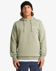 Billabong Mens Arch PO Pullover Hoodie - Grey Green - ManGo Surfing