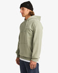 Billabong Mens Arch PO Pullover Hoodie - Grey Green - ManGo Surfing