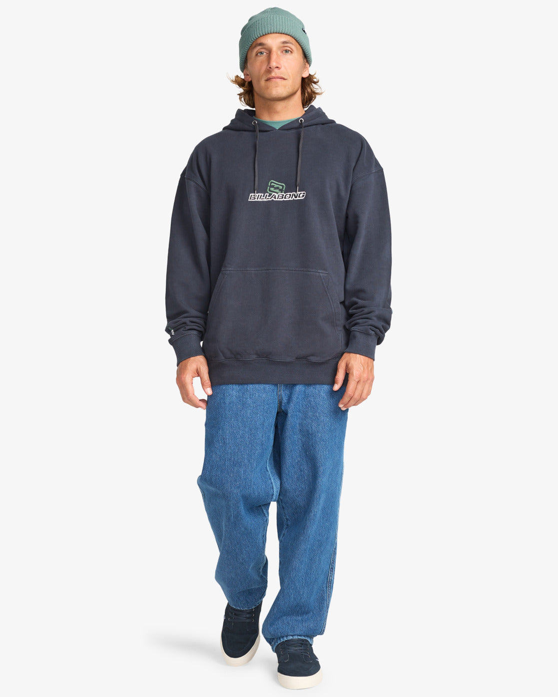 Billabong Mens Core Lord PO Hoodie - Dark Navy - ManGo Surfing