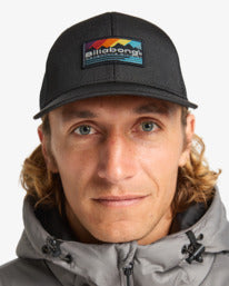 Billabong Mens A/Div Range Trucker Cap - One Size - Black - ManGo Surfing