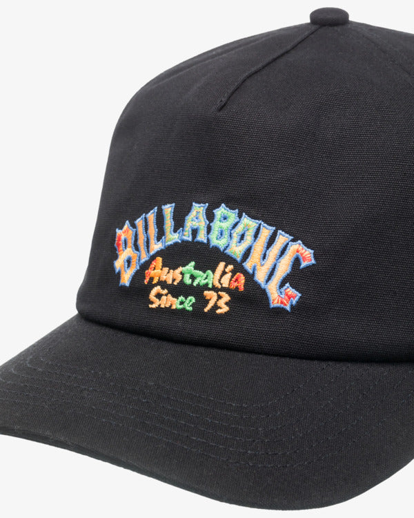 Billabong Mens Origin Snapback Cap - One Size - Black - ManGo Surfing