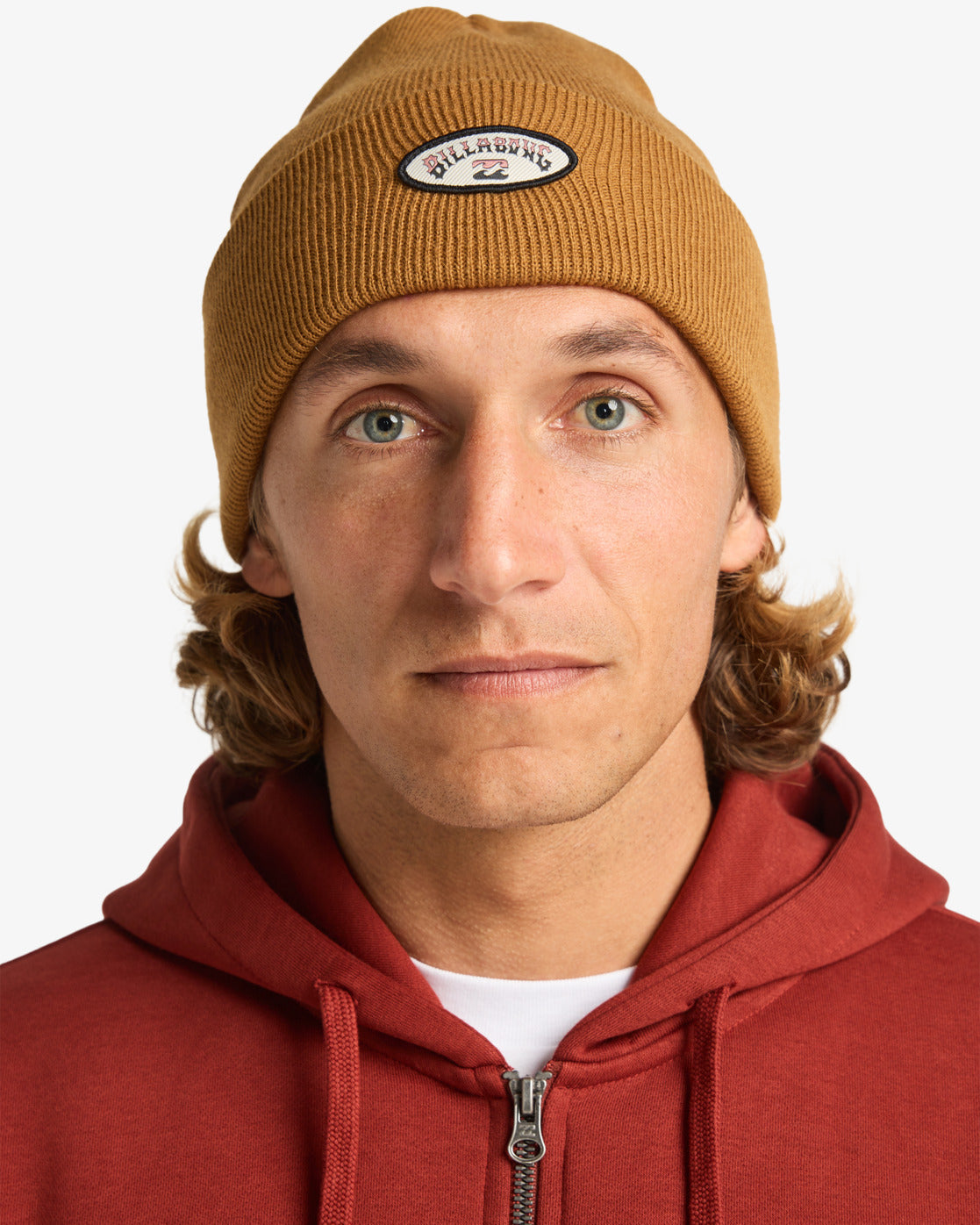 Billabong Mens Every Other Day Cuff Beanie Hat - One Size - Tobacco