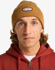 Billabong Mens Every Other Day Cuff Beanie Hat - One Size - Tobacco