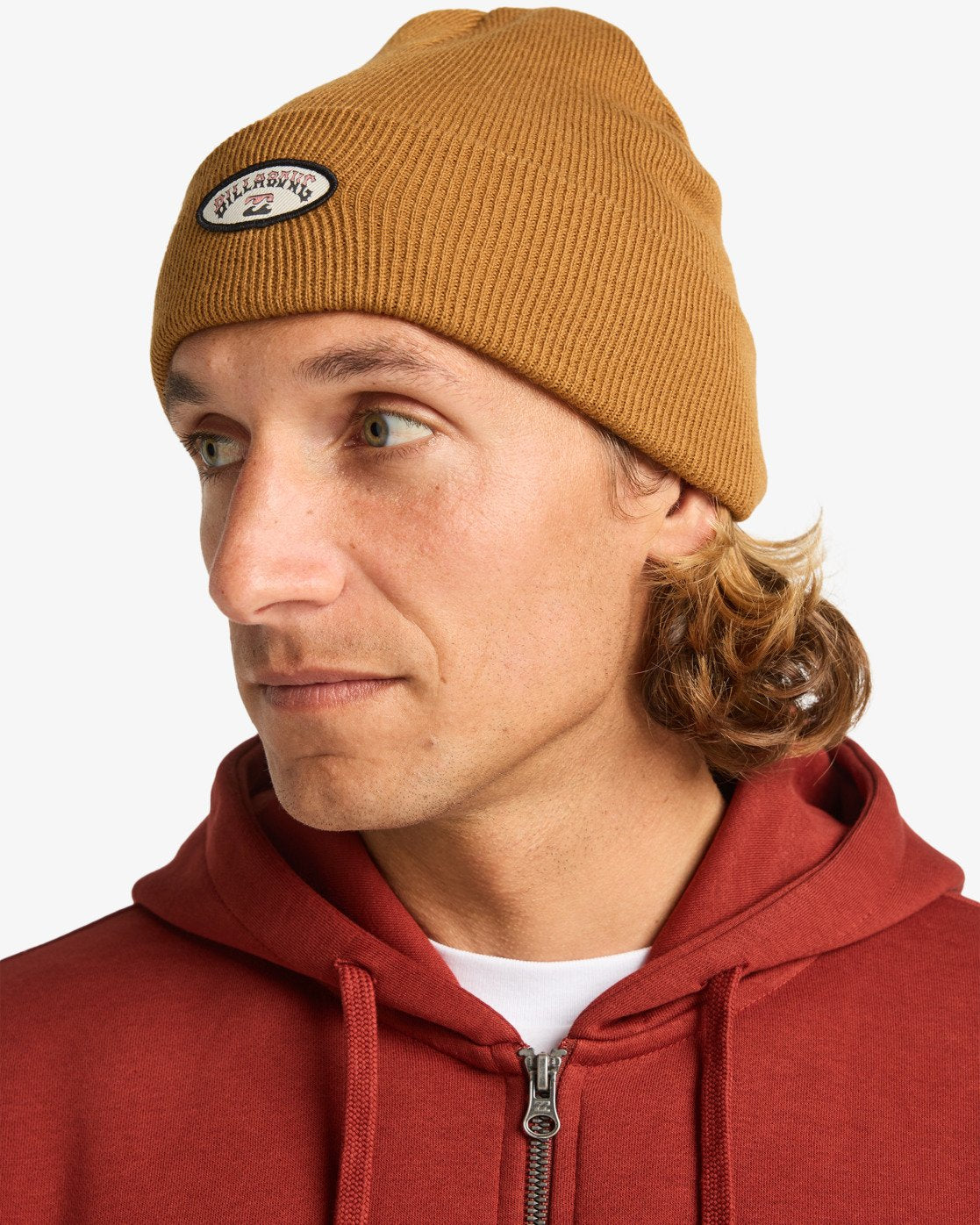 Billabong Mens Every Other Day Cuff Beanie Hat - One Size - Tobacco