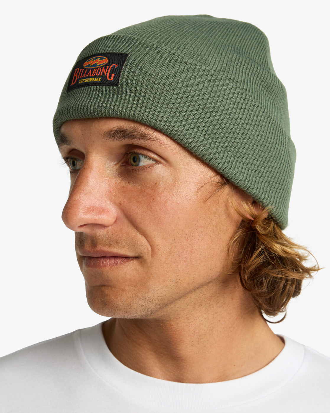 Billabong Mens Every Other Day Cuff Beanie Hat - One Size - Hunter