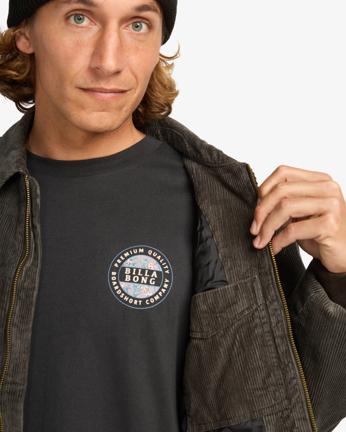 Billabong Mens Smith Mid Weight Insulated Jacket - Raven