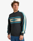 Billabong Mens Unlock Diamond Jumper - Raven