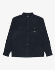 Billabong Mens Del Mar Flannel Long Sleeve Shirt - Dark Navy