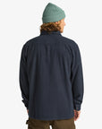 Billabong Mens Del Mar Flannel Long Sleeve Shirt - Dark Navy