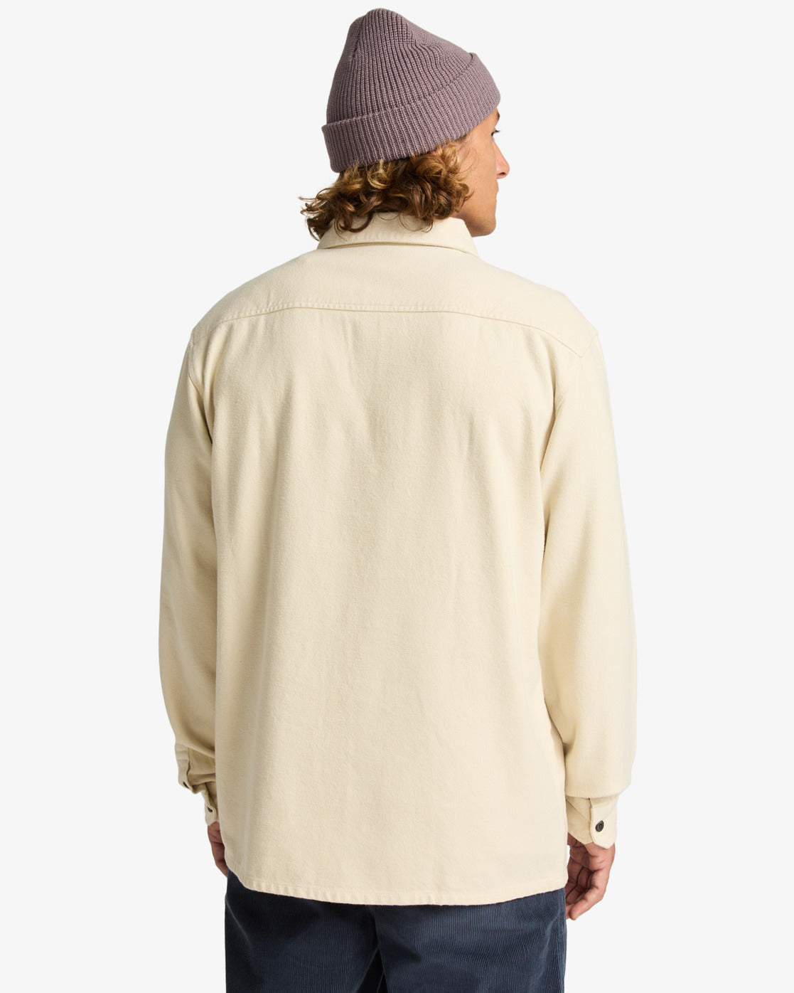 Billabong Mens Del Mar Flannel Long Sleeve Shirt - Sand