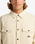 Billabong Mens Del Mar Flannel Long Sleeve Shirt - Sand