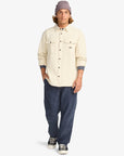 Billabong Mens Del Mar Flannel Long Sleeve Shirt - Sand
