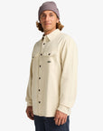 Billabong Mens Del Mar Flannel Long Sleeve Shirt - Sand
