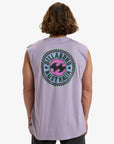 Billabong Mens Venice Muscle Tank T-Shirt - Light Purple