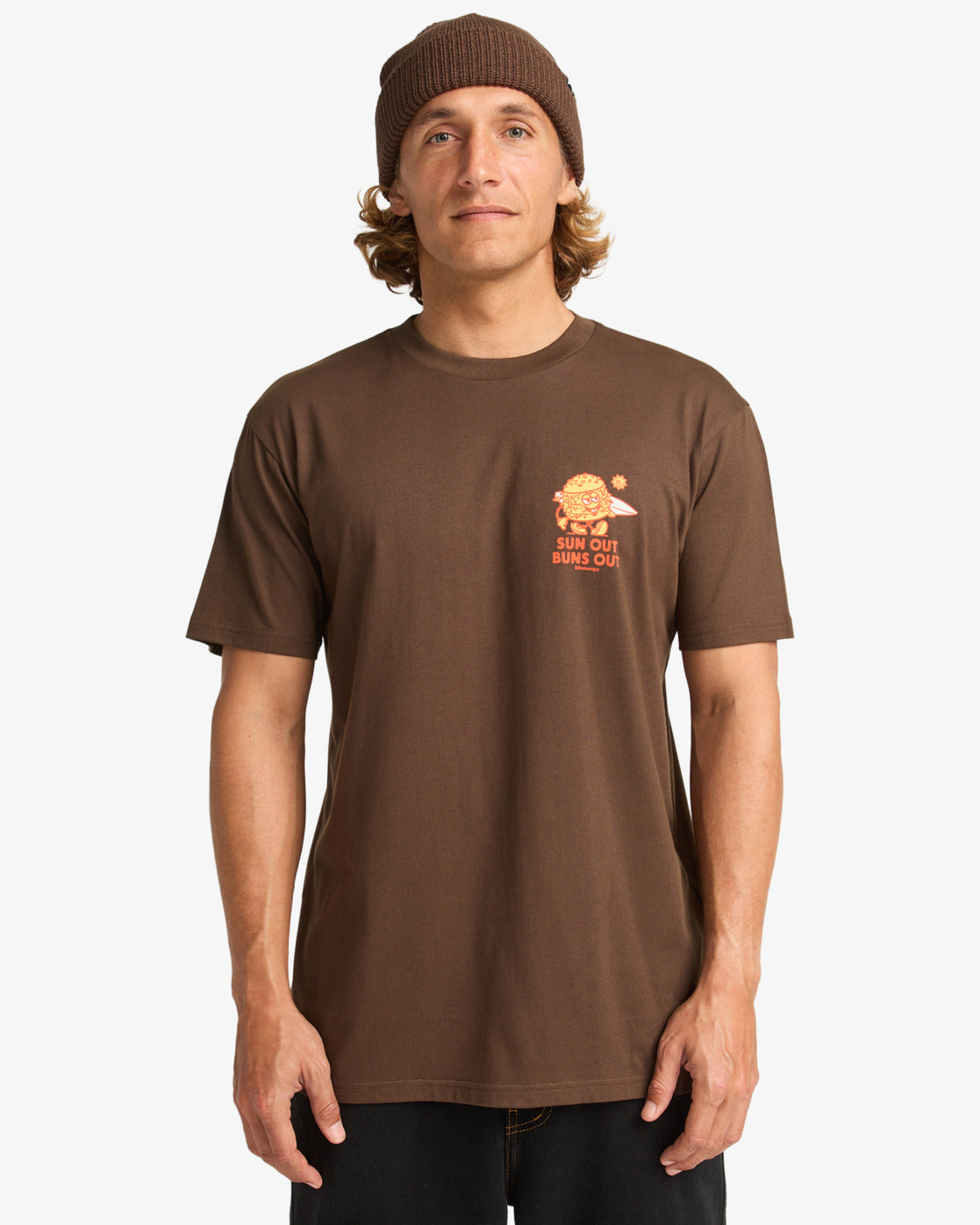 Billabong Mens Gimmicks T-Shirt - Dark Cedar