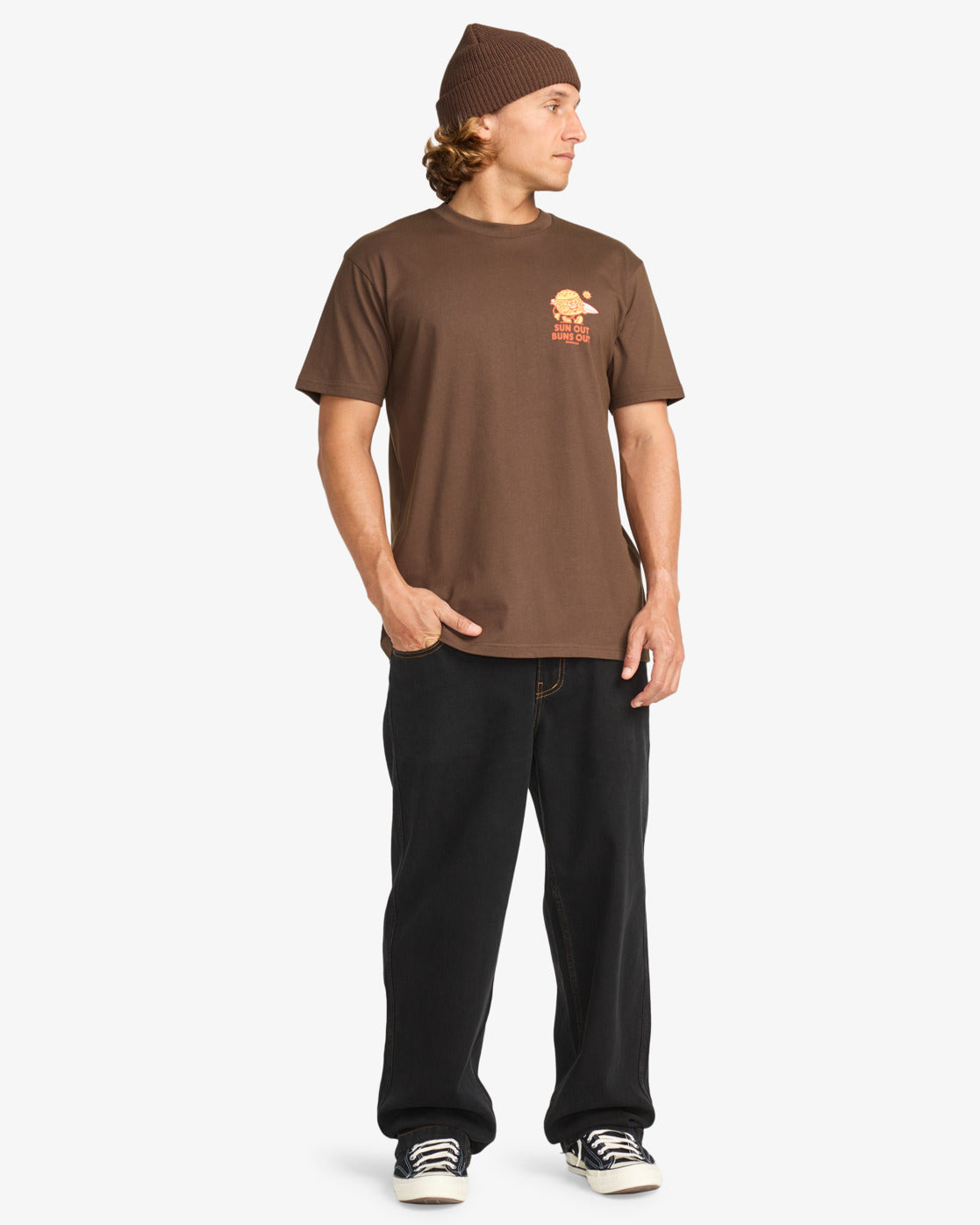 Billabong Mens Gimmicks T-Shirt - Dark Cedar