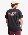 Billabong Mens Arch Wave Washed T-Shirt - Dark Navy