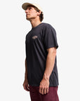 Billabong Mens Arch Wave Washed T-Shirt - Dark Navy