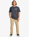 Billabong Mens Rockies T-Shirt - Dark Navy - ManGo Surfing