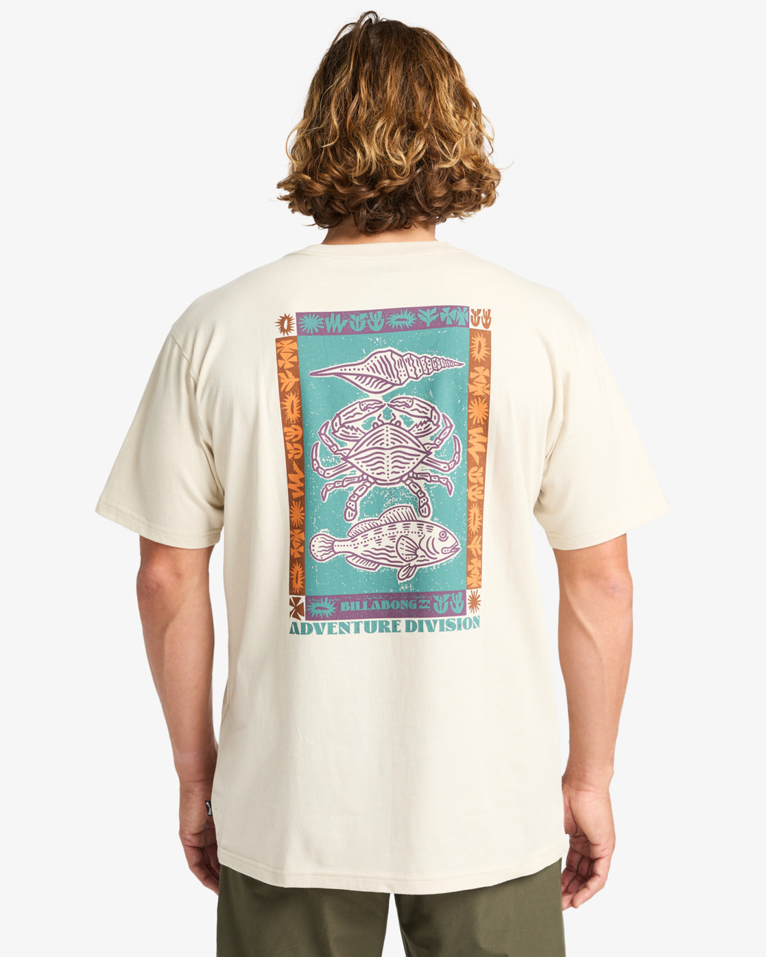 Billabong Mens Fauna T-Shirt - Chino