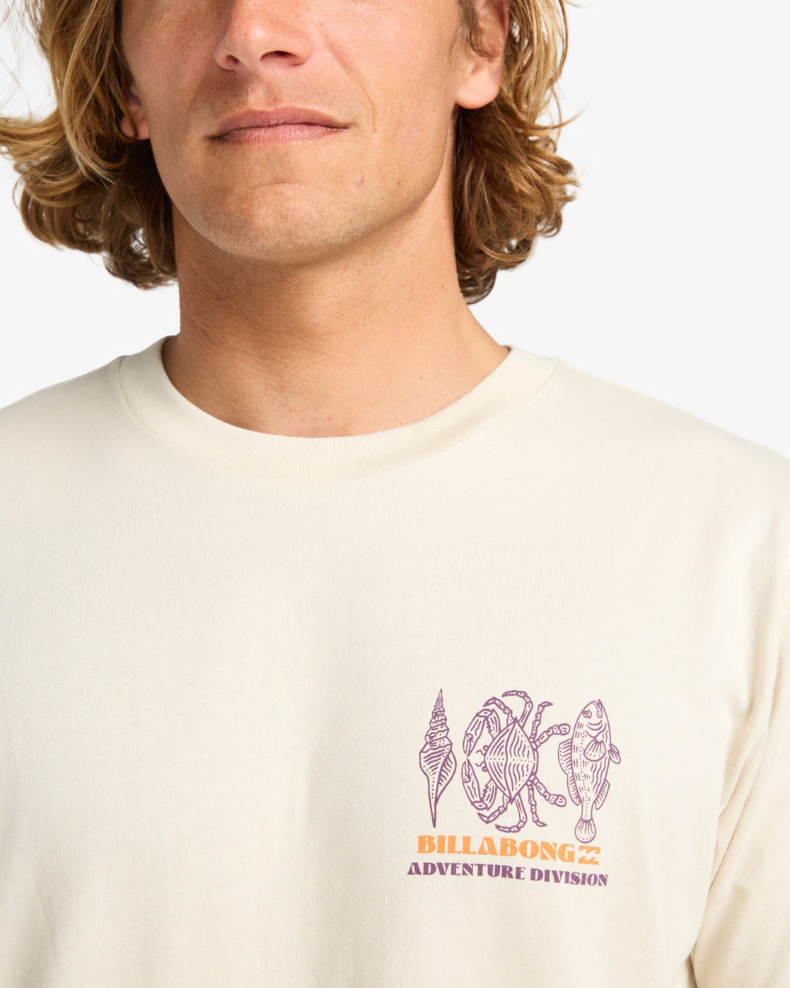 Billabong Mens Fauna T-Shirt - Chino