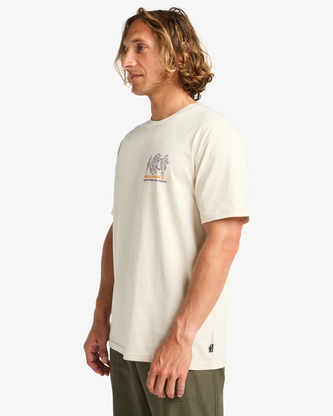 Billabong Mens Fauna T-Shirt - Chino